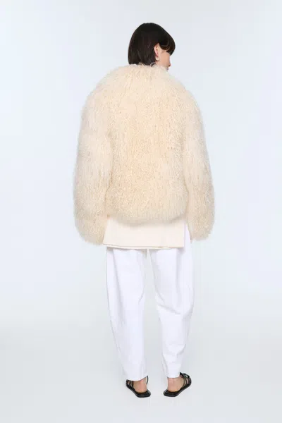 Ducie Rochelle Shearling Coat In Multi