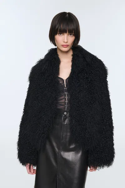 Ducie Rochelle Shearling Coat In Multi