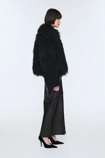 Ducie Rochelle Shearling Coat In Multi