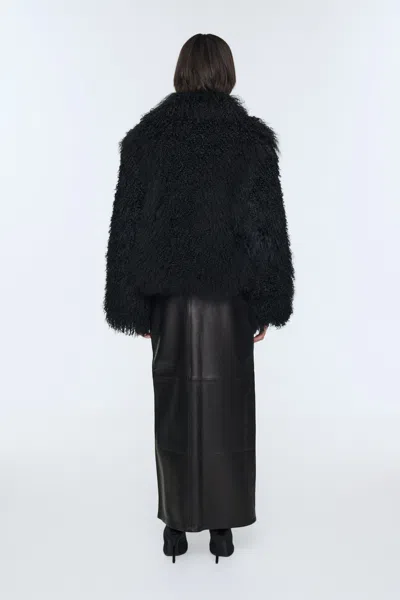 Ducie Rochelle Shearling Coat In Multi