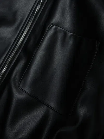 Marni Kids Varsity Bomber Jacket In Black