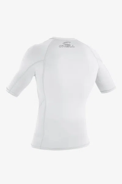O'neill Men's Basic Skins 50+ Short Sleeves Rash Guard In Multi