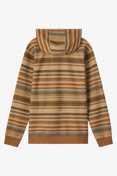 O'neill Men's Bavaro Stripe Pullover In Brown
