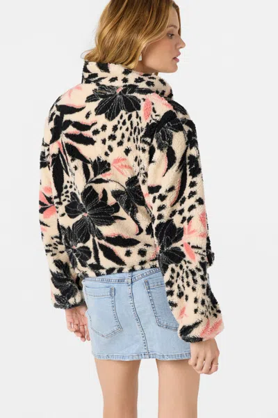 O'neill Kacey Half Zip Fleece Pullover In Multi