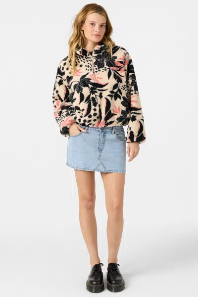 O'neill Kacey Half Zip Fleece Pullover In Multi