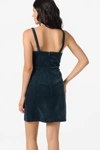 O'neill Juniors' Langford Square-neck Mini Dress In Gray