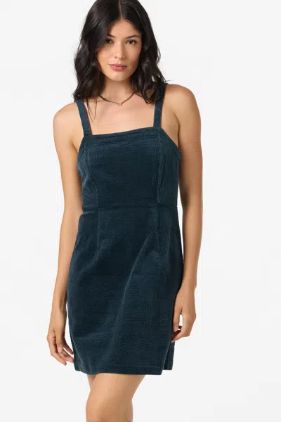 O'neill Juniors' Langford Square-neck Mini Dress In Gray