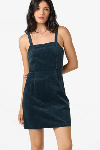 O'neill Juniors' Langford Square-neck Mini Dress In Gray