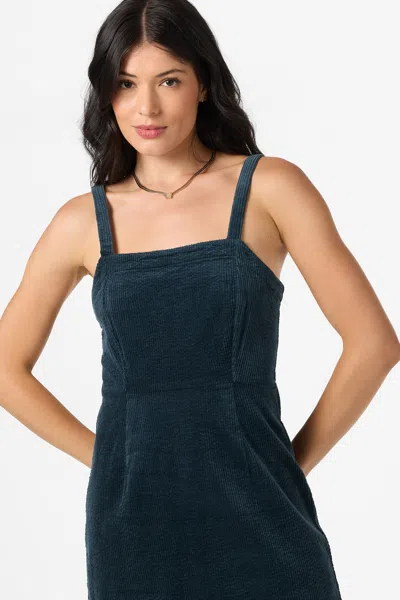 O'neill Juniors' Langford Square-neck Mini Dress In Gray
