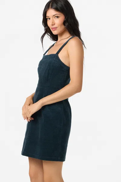O'neill Juniors' Langford Square-neck Mini Dress In Gray