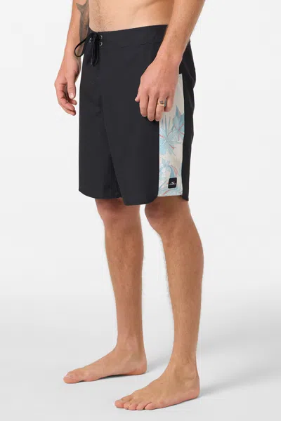 O'neill Men's Hyperfreak Tech Panel 18" Board Shorts In Black