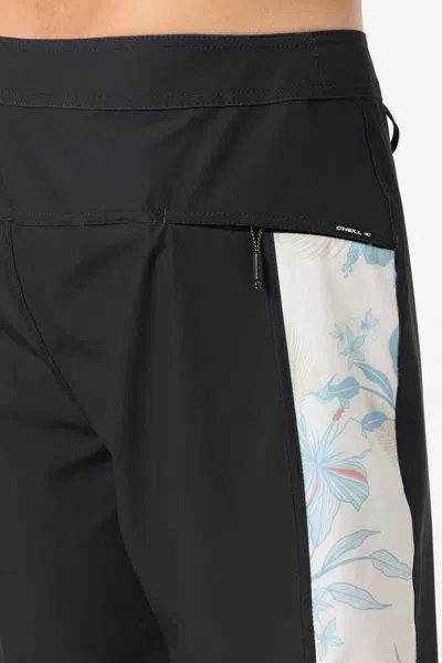 O'neill Men's Hyperfreak Tech Panel 18" Board Shorts In Black