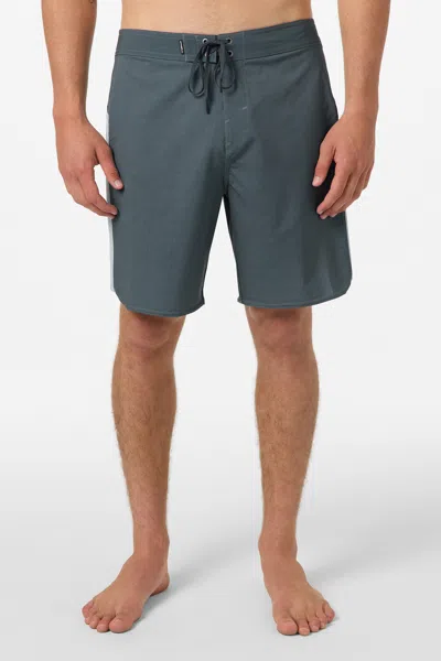 O'neill Men's Hyperfreak Tech Panel 18" Board Shorts In Gray