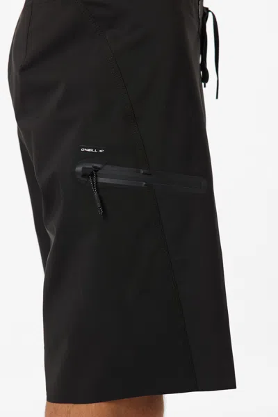 O'neill Men's Hyperfreak Tech Solid 19" Board Shorts In Black