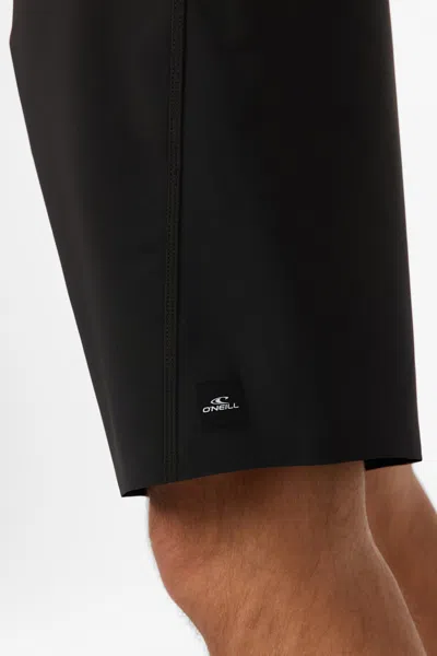 O'neill Men's Hyperfreak Tech Solid 19" Board Shorts In Black