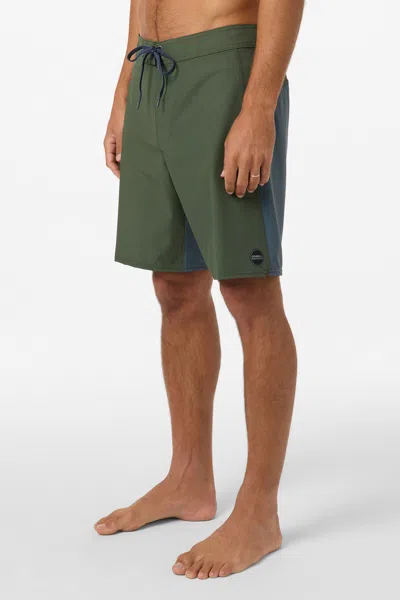 O'neill Hyperfreak Tech Solid Board Shorts In Green
