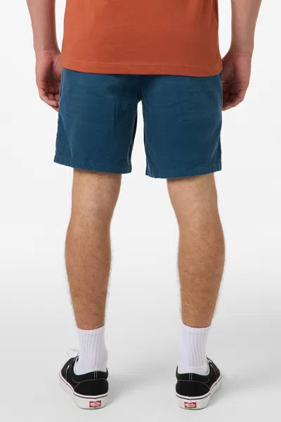 O'neill Og Corduroy Drawstring Shorts In Blue
