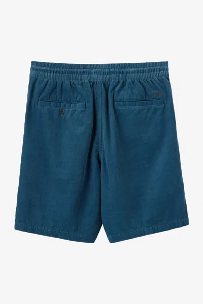 O'neill Og Corduroy Drawstring Shorts In Blue