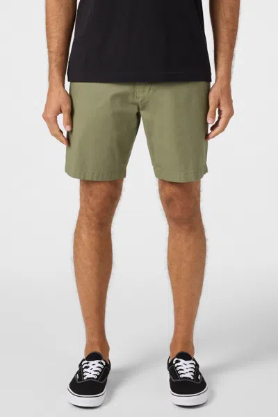 O'neill Jay Stretch Cotton Shorts In Green