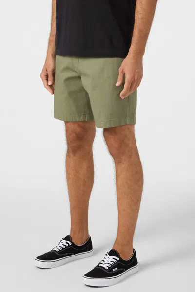 O'neill Jay Stretch Cotton Shorts In Green