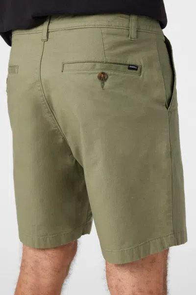 O'neill Jay Stretch Cotton Shorts In Green