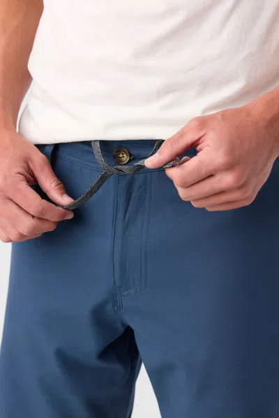 O'neill Reserve Light Check 19-inch Water Resistant Hybrid Shorts In Blue