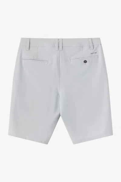 O'neill Reserve Light Check Water Repellent Bermuda Shorts In Graphite