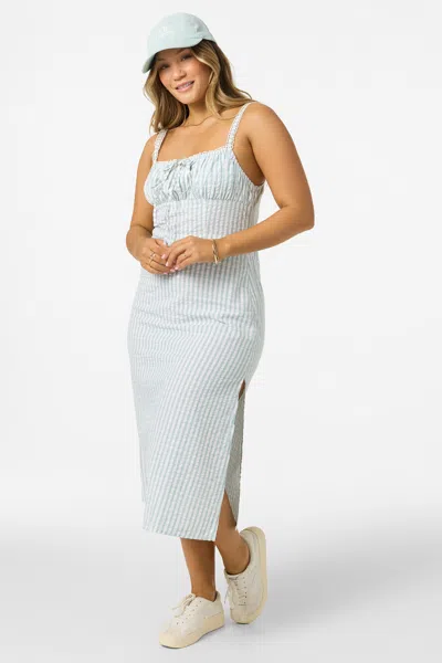 O'neill Wiley Body-con Midi Dress In White