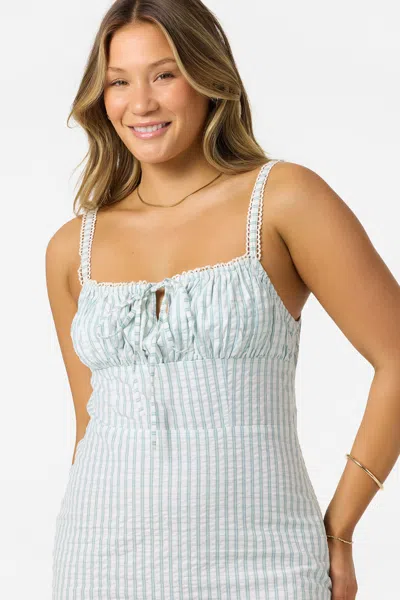 O'neill Wiley Body-con Midi Dress In White