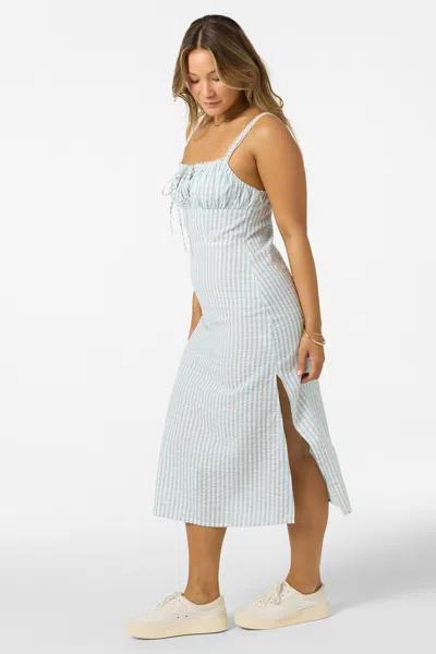 O'neill Wiley Body-con Midi Dress In White