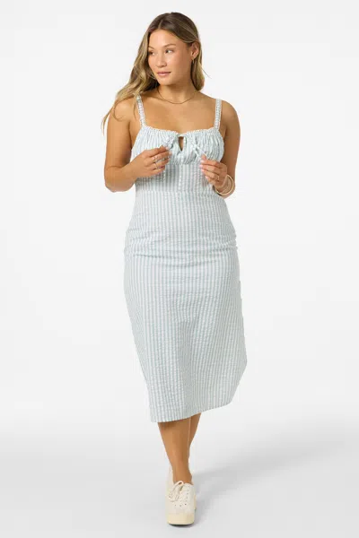O'neill Wiley Body-con Midi Dress In White