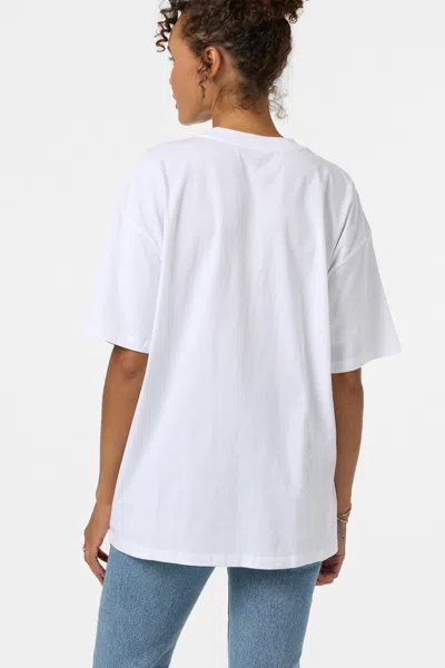 O'neill Chore Break Oversize Cotton T-shirt In White