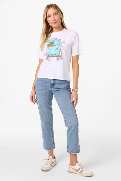 O'neill Doodles Easy Graphic T-shirt In White