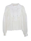 SACAI Sacai Dot Lace Shirt,1703032011OFFWHITE