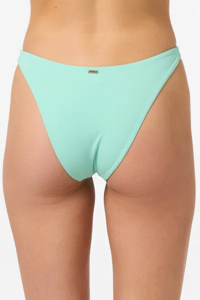 O'neill Flamenco Saltwater Solids Bikini Bottoms In Blue