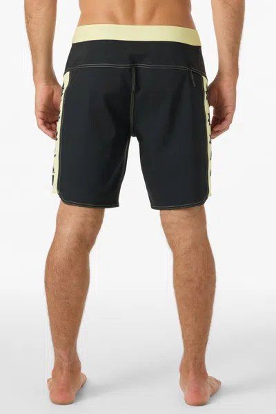 O'neill Men's Hyperfreak Tech Panel 18" Board Shorts In Black