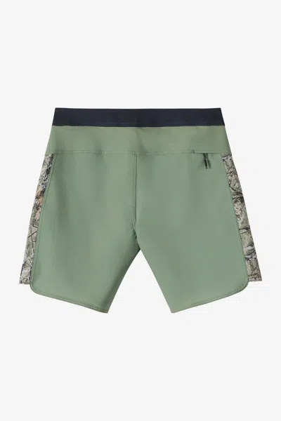 O'neill Men's Hyperfreak Tech Panel 18" Board Shorts In Green