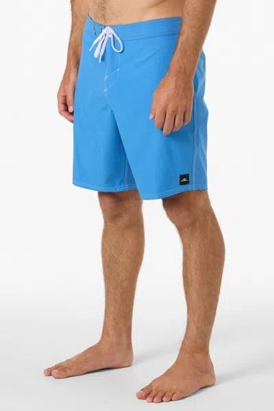 O'neill Hyperfreak Heat Solid Board Shorts In Blue