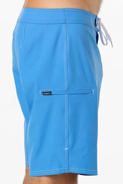 O'neill Hyperfreak Heat Solid Board Shorts In Blue