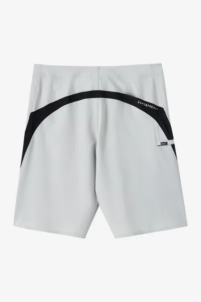 O'neill Men's Superfreak Solid 21" Board Shorts In White