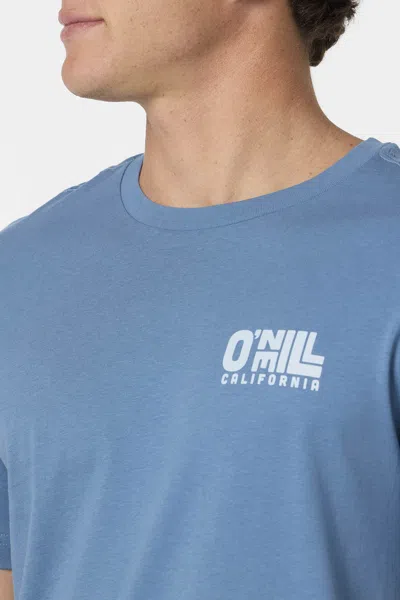 O'neill Men's Ca Sun Stack Classic T-shirt In Blue