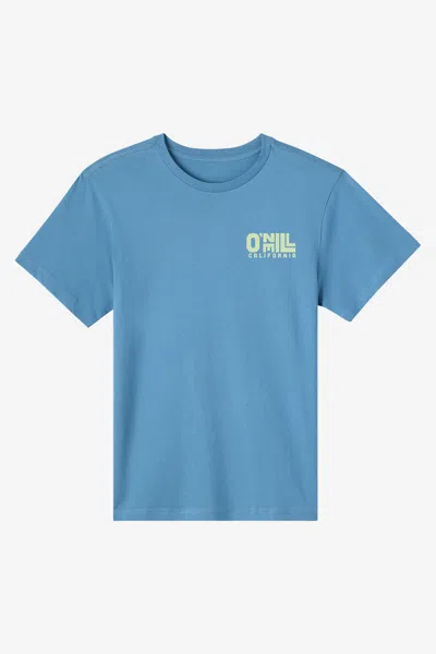 O'neill Men's Ca Sun Stack Classic T-shirt In Blue