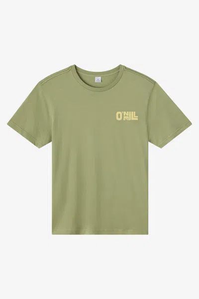 O'neill Men's Sun Stack Classic T-shirt In Green