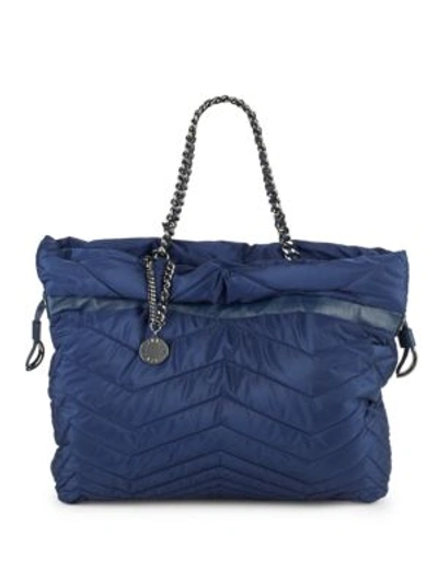 Stuart Weitzman Top-zip Patterned Handbag In Blue