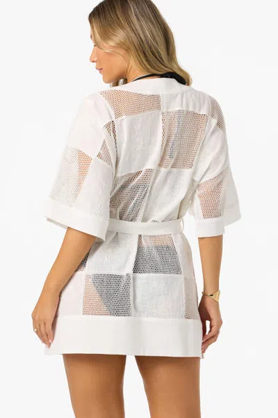 O'neill Risa Cover-up Beach Robe In White