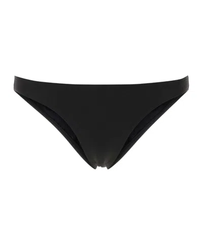 Prada Stretch Re-nylon Bikini Bottom In Black