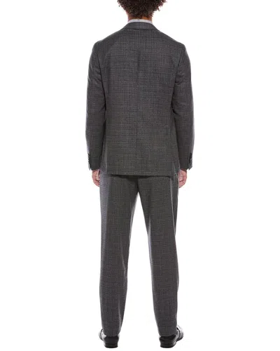 Canali 2pc Wool-blend Suit In Gray