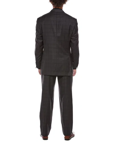 Canali 2pc Wool Suit In Black