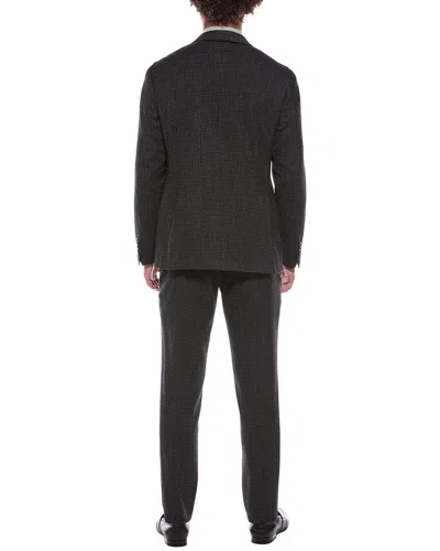 Canali 2pc Wool-blend Suit In Gray