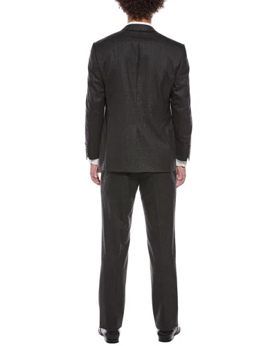 Canali 2pc Wool-blend Suit In Gray